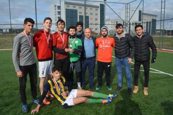 Yüksekokulumuzda Bölümler Arası Halı Saha Futbol Turnuvası Düzenlendi