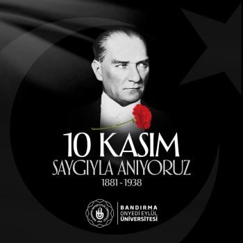 Gazi Mustafa Kemal Atatürk’ü ebediyete intikalinin 84. yılında saygı, minnet ve rahmetle anıyoruz.