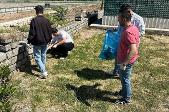 Gönen MYO Öğrencilerinden Temizlik Etkinliği