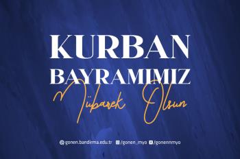 Kurban Bayramı Mesajı