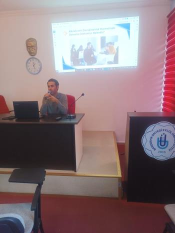 Bilişim Güvenliği Teknolojisi Programı Yeni Öğrenciler İçin Oryantasyon Programı Düzenledi