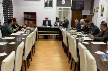 Gönen Meslek Yüksekokulu Danışma Kurulu Yeni Yönetimle İlk Toplantısını Gerçekleştirdi