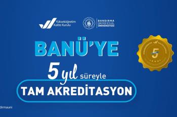 BANÜ: Kalitesi Tescilli Üniversite