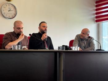 A "Technology and Career" talk was held at our school.