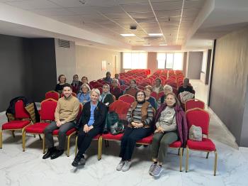 OUR DEPARTMENT'S ACADEMICIANS ARE AT THE REFRESHMENT UNIVERSITY.