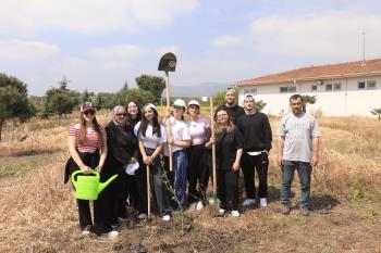 Business Administration Students Organized a Tree Planting Event