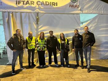 Volunteer Activities at the Community Iftar Tent Continued During the Final Week